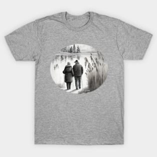 Elderly Couple T-Shirt